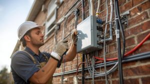 kültéri villanyszerelés